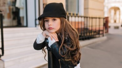 stylish cute baby girl dp