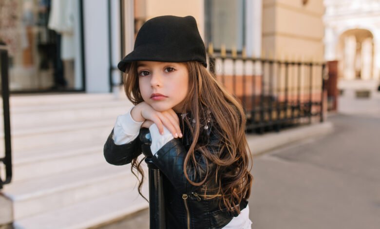 stylish cute baby girl dp